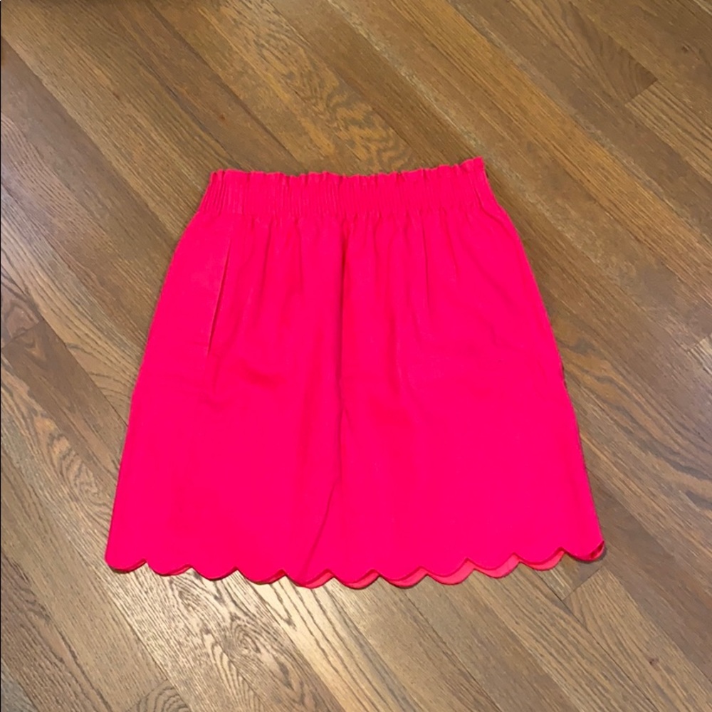 Not for sale. J.Crew fuscia skirt